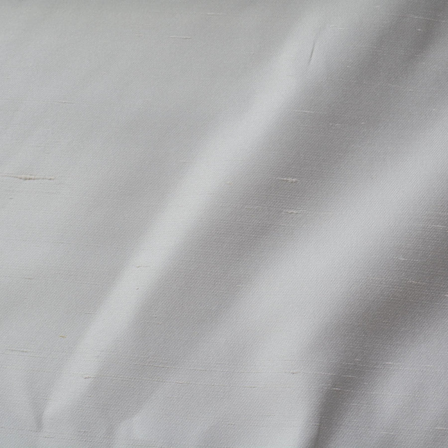 Silk Dupioni Fabric Ivory 59" Wide Luxury Fabric | By the Yard