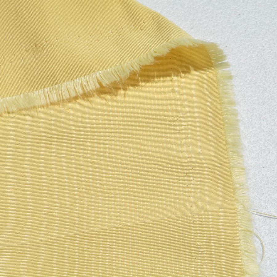 Yellow Moiré — OEKO-TEX Recycled, 1 Yard