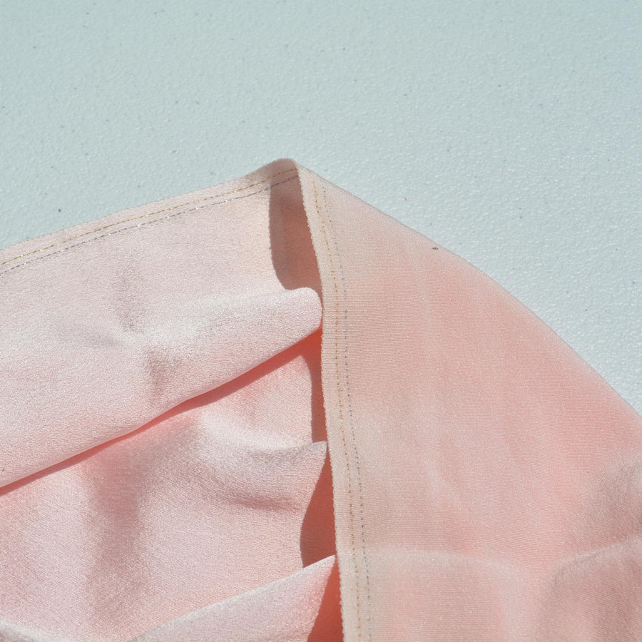 Pure Silk Crepe Back Satin Fabric | Pink Heavyweight Designer Deadstock | Dresses, Blouses, Special Occasion | By the Yard