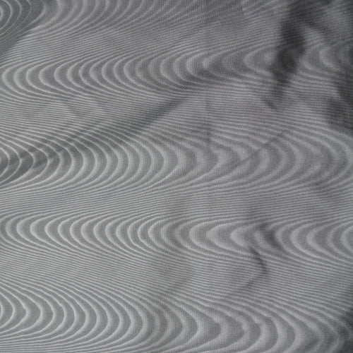 100% SILK · Moiré