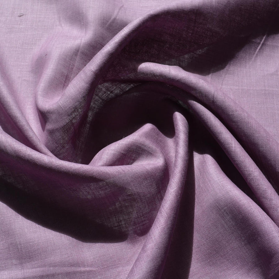 100% Linen Fabric Sheer purple 35" Wide Dressmaking Tailoring | By the Yard