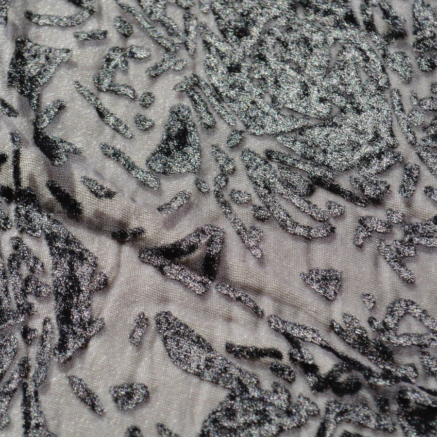 Velvet Burnout Raffaella Curiel Fabric | Designer Deadstock |By the Yard