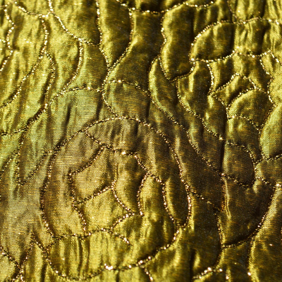 Metallic Brocade Fabric | Upholstery Fabric & Home Decor Textile | Curtain, Drapery, Pillow | By the Yard