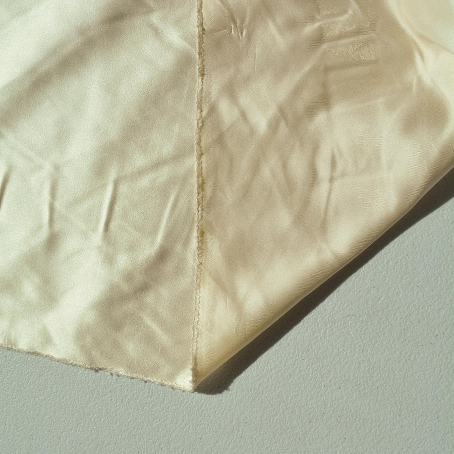 100% Silk Duchess Satin Fabric Ivory Bridal Heavyweight 55 Inch Wide | By the Yard