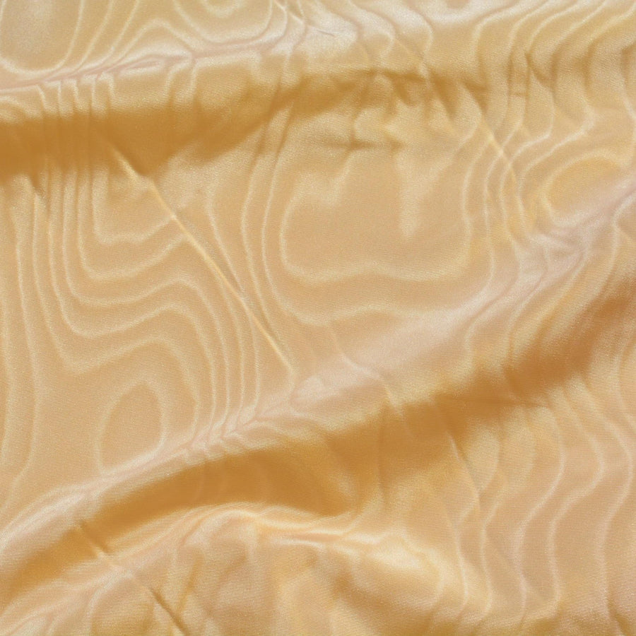 Yellow Acetate Moiré | By the Yard