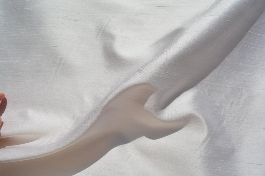 Italian Silk Dupioni Fabric | 100% Silk, Made in Italy, 58" Wide | Shantung for Dresses, Gowns, Drapery & Sewing | By the Yard