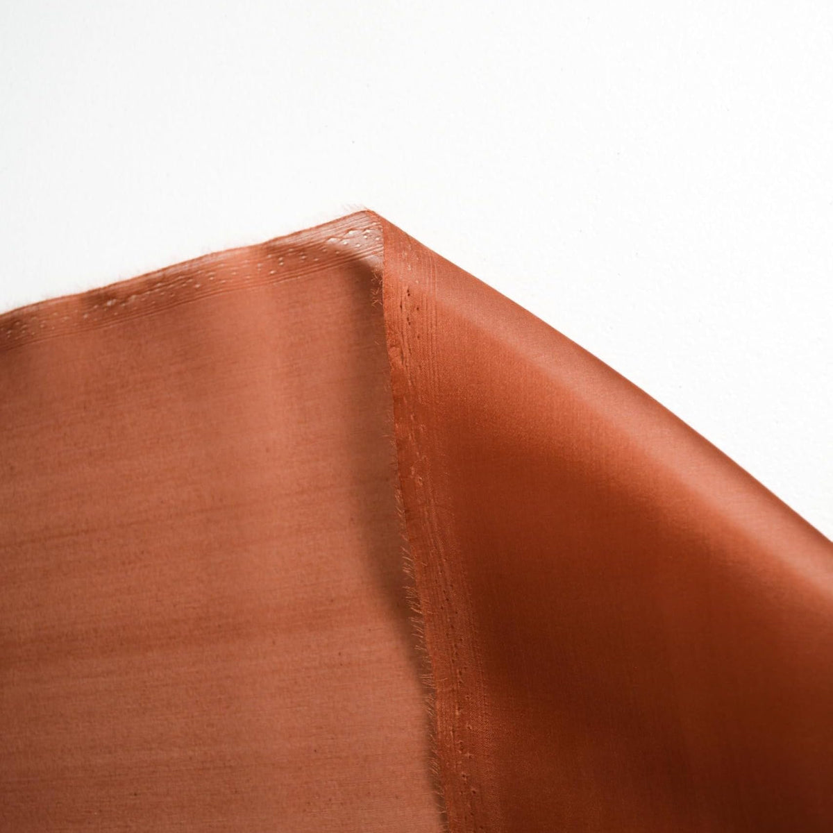 European 100% Silk Copper Satin Face Silk Organza 8 Momme 57" Width | By the Yard