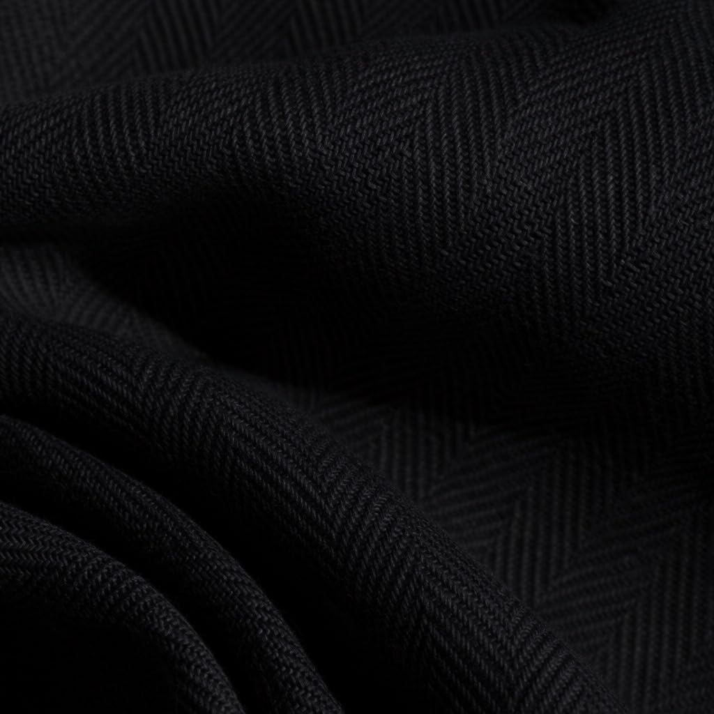 Black Coutil — Corset Foundation Fabric, 1 Yard