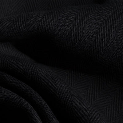 Black Coutil — Corset Foundation Fabric, 1 Yard