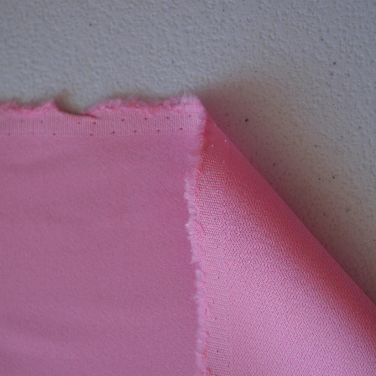 Italian Silk Stretch Crepe Fabric | Light pink | Designer Yardage |By the Yard