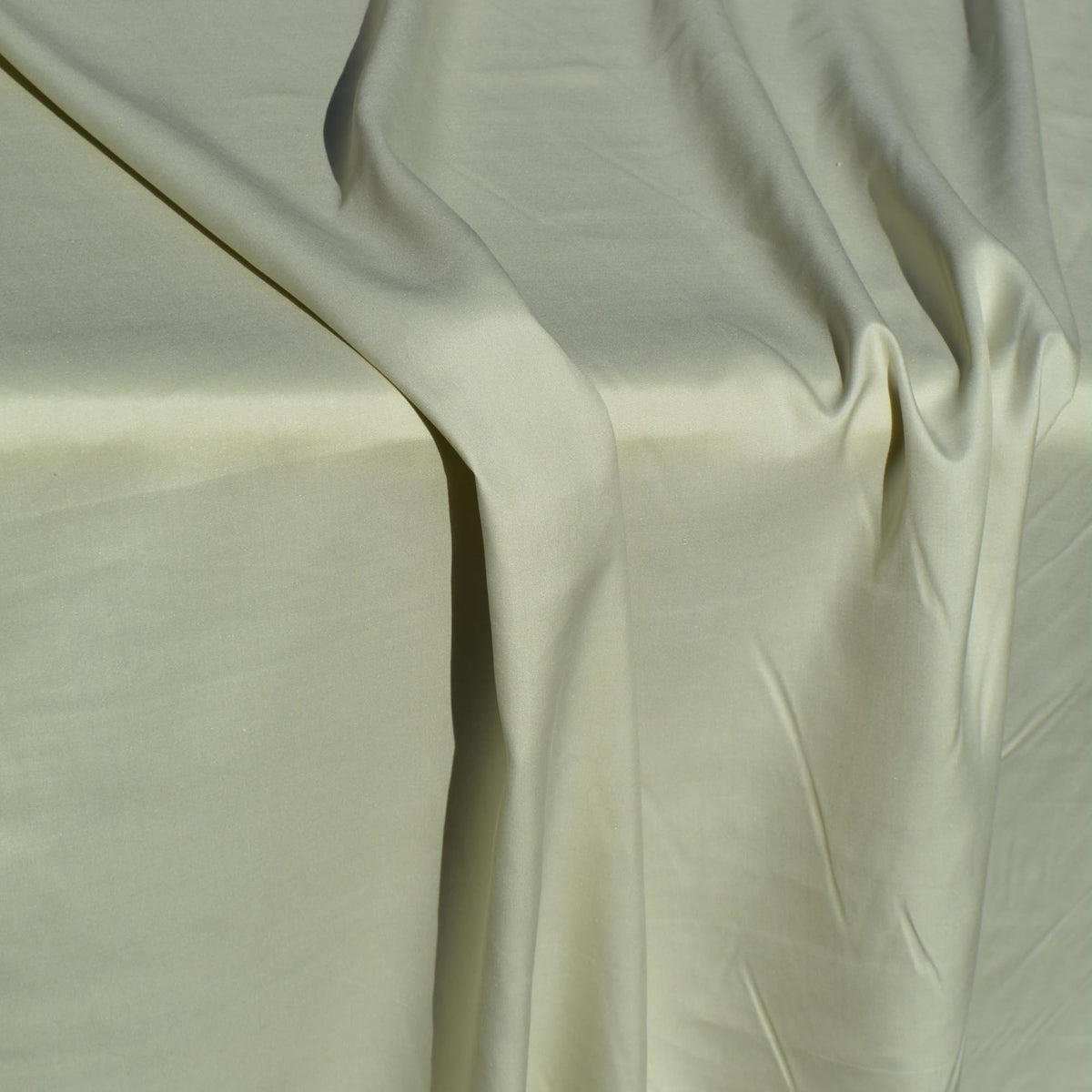 Summer Silk Broadcloth Fabric | Light Green Pure Silk, Lightweight | Sewing Fabric, Dressmaking & Couture | By the Yard