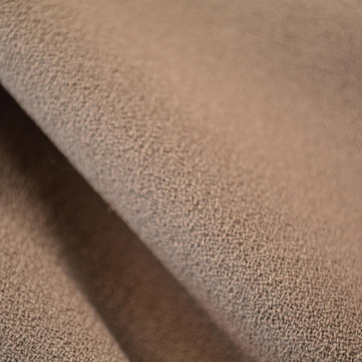 Tan Light Brown Wool Crepe Fabric Pure Virgin Wool European Designer Apparel Textile | By the Yard