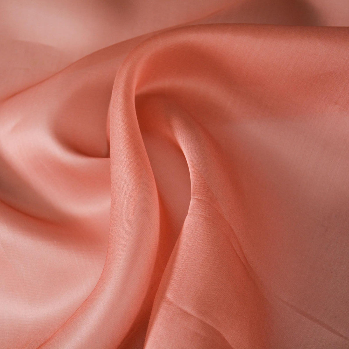 European Pure Silk Mauve Satin Face Silk Organza 12 Momme Korean Woven 55.5 Inch Wide | By the Yard