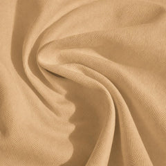 Tan coutil fabric swatch — 100% cotton herringbone corset coutil, 58" wide
