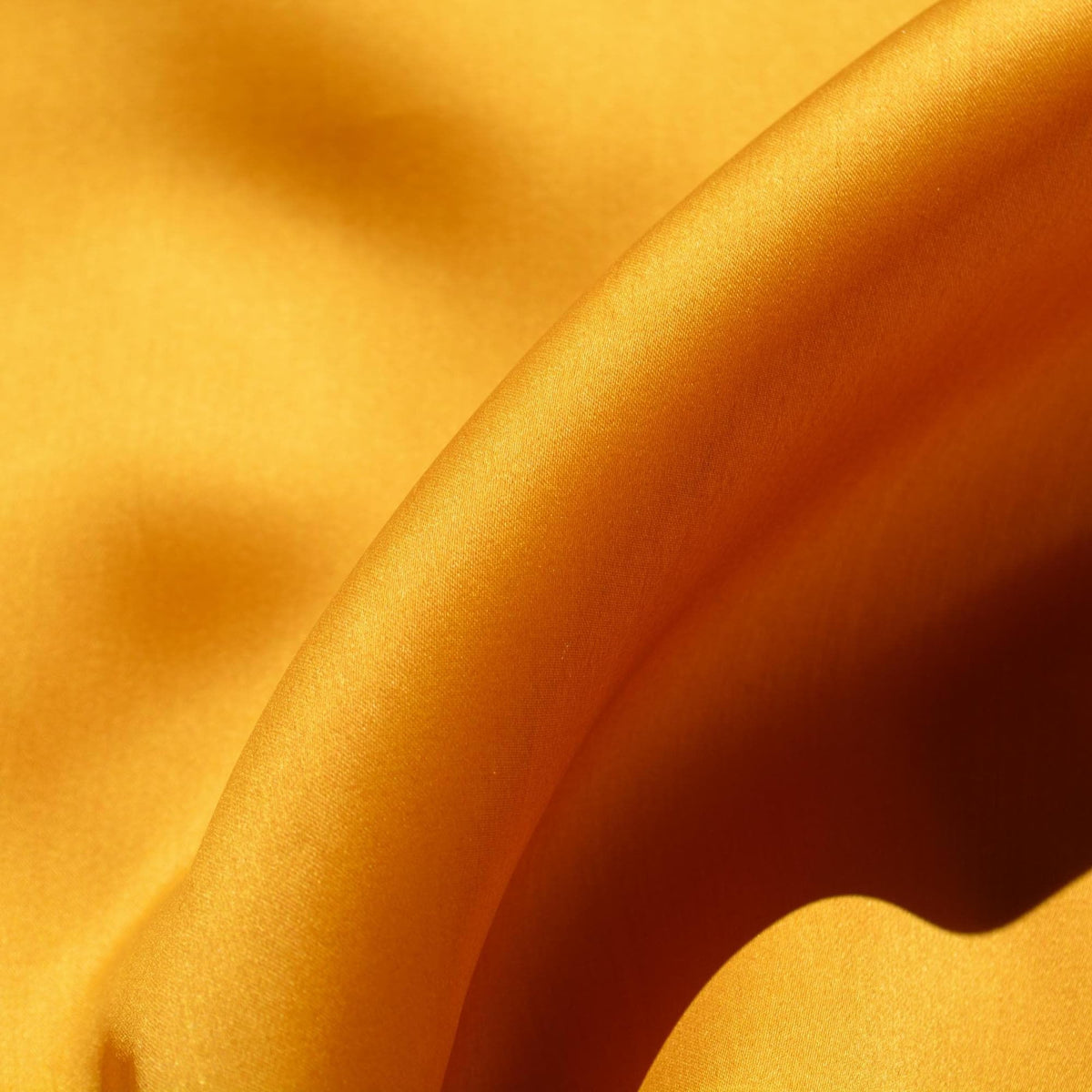 Yellow 100% Silk Organza Fabric | Designer Deadstock Yardage |By the Yard