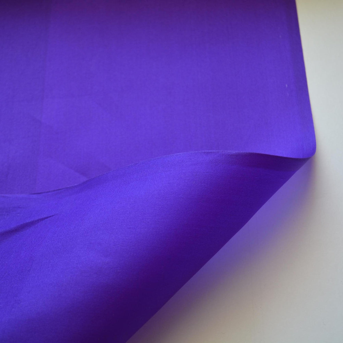Purple 100% Silk Organza Fabric | Designer Deadstock Yardage |By the Yard