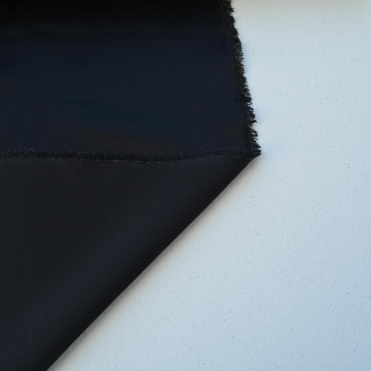 100% Silk Satin Fabric | Black | Luxury Silk Yardage |By the Yard