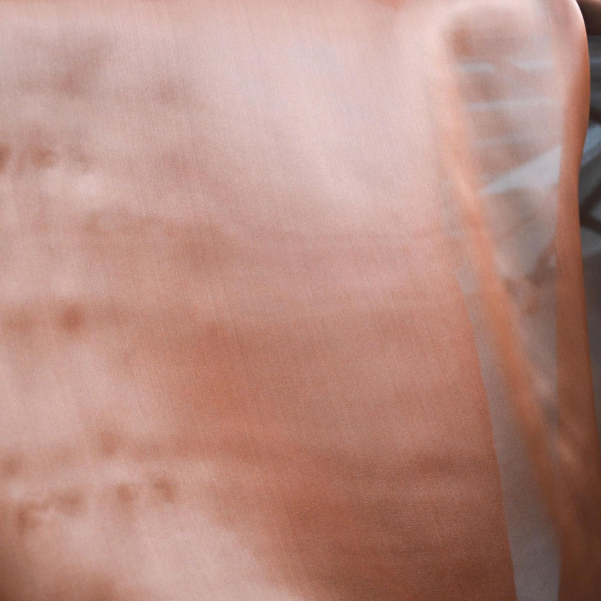 European 100% Silk Copper Satin Face Silk Organza 8 Momme 57" Width | By the Yard