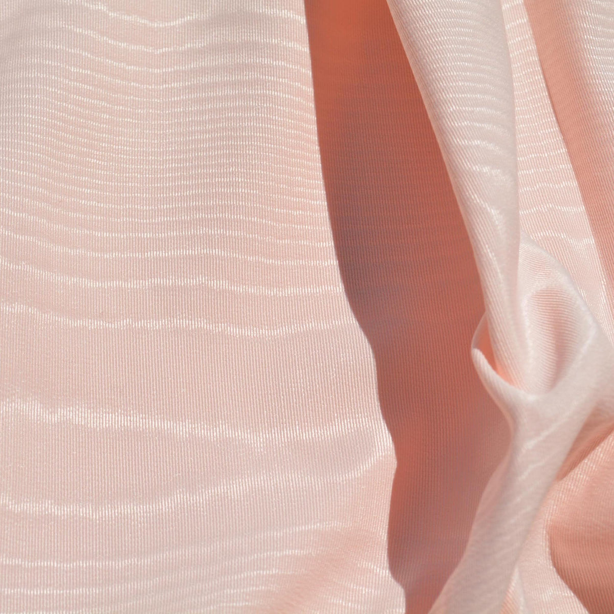 Light Pink Moiré — OEKO-TEX Recycled, 1 Yard
