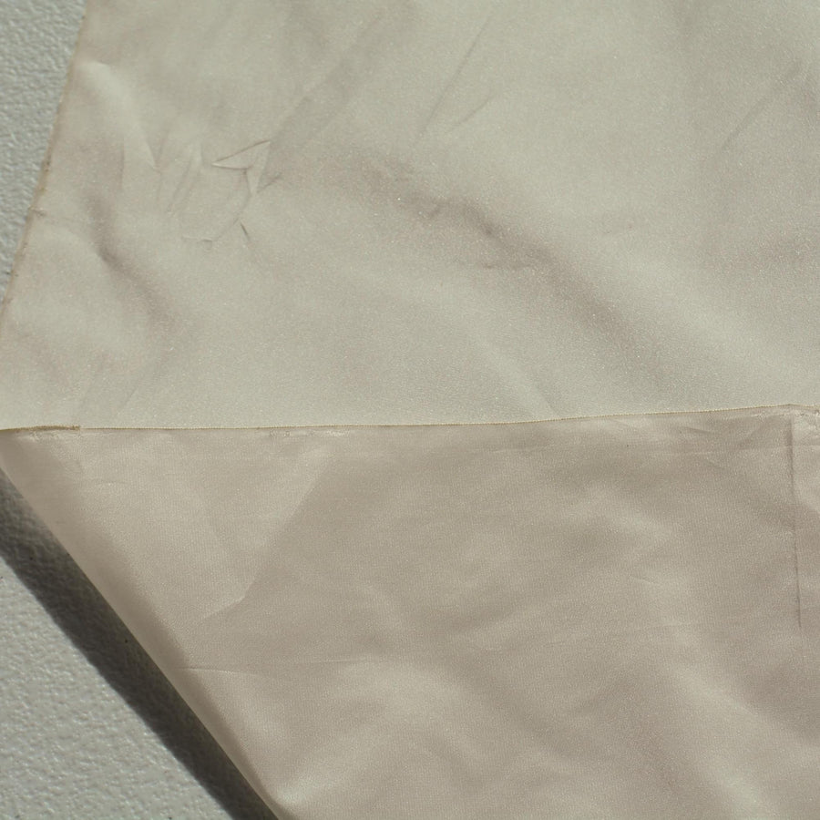 Silk Taffeta Fabric White Lightweight Crisp 47.5 Inch Wide | By the Yard