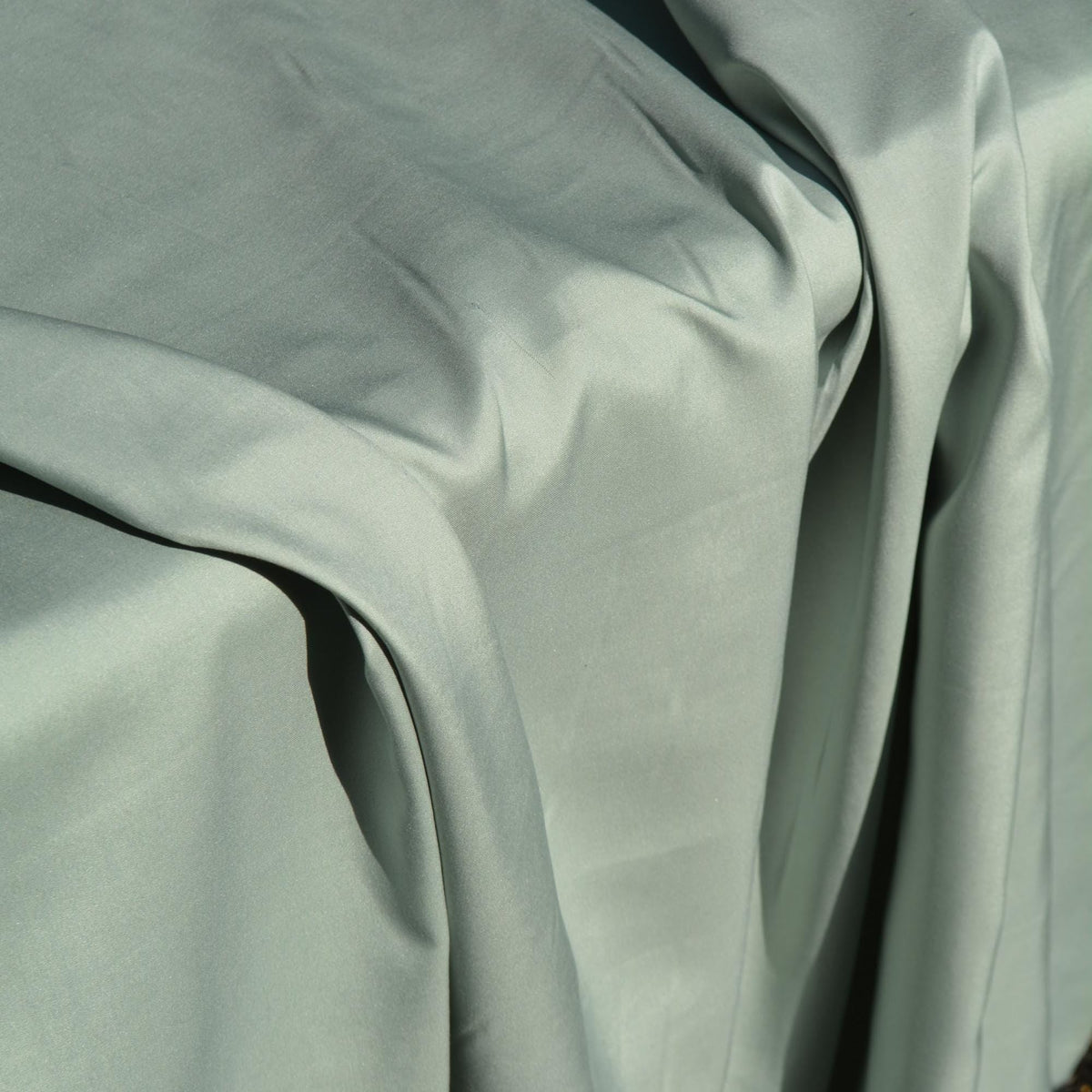Spun Silk Broadcloth Fabric | Light turquoise 100% Silk, Lightweight 45” Width | Matte Sewing Fabric, Dressmaking & Cout