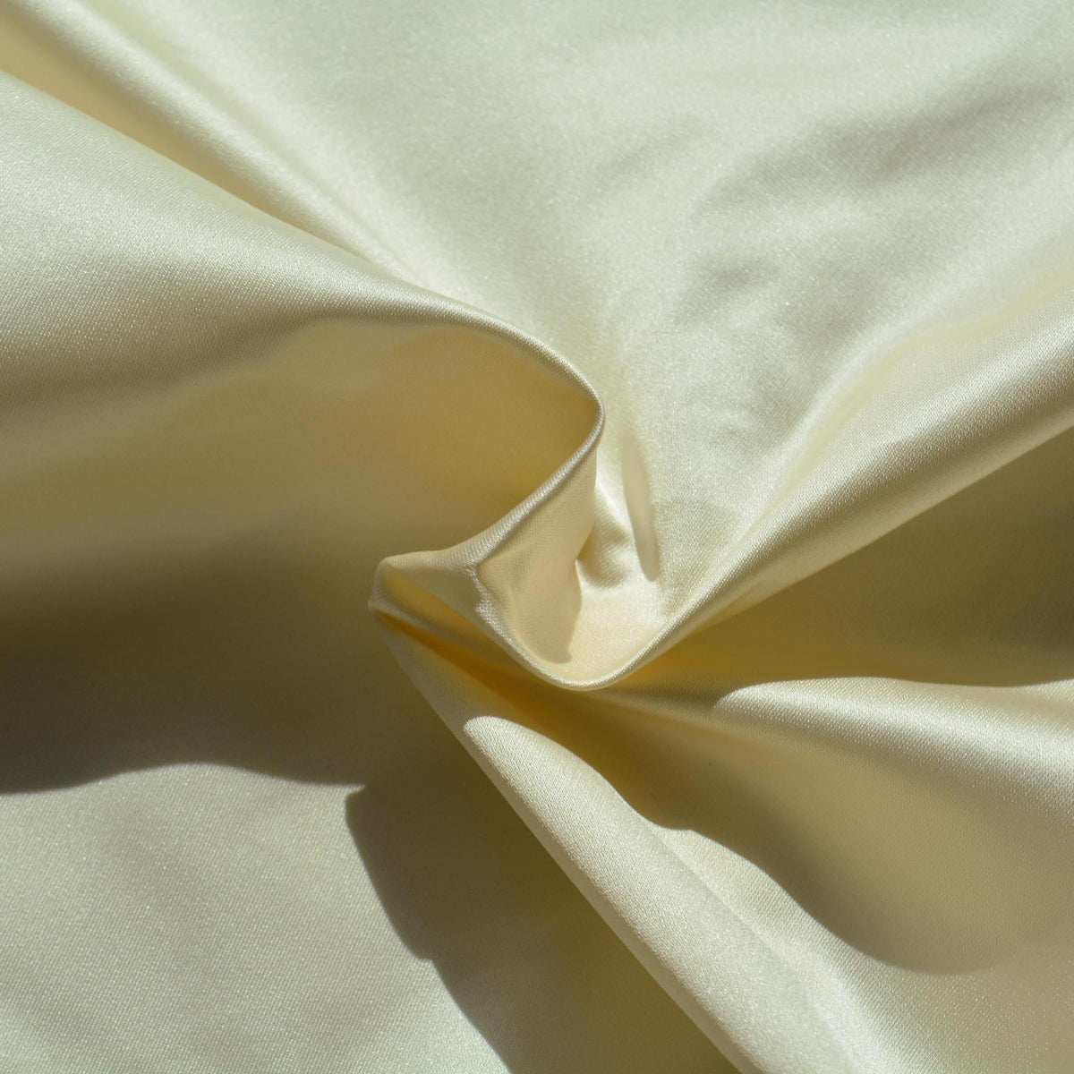 100% Silk Duchess Satin Fabric Cream Bridal Heavyweight 54.5 Inch Wide | By the Yard