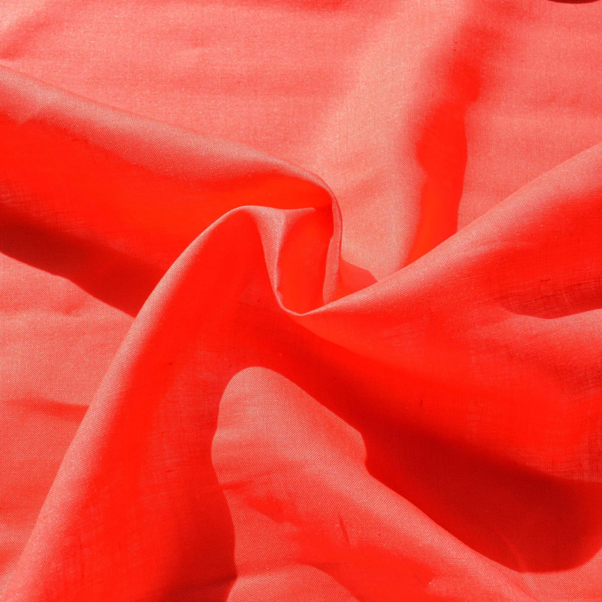 100% Linen Fabric Red 43" Wide Dressmaking Tailoring | By the Yard