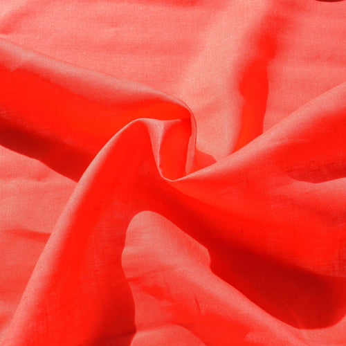 100% Linen Fabric Red 43" Wide Dressmaking Tailoring | By the Yard