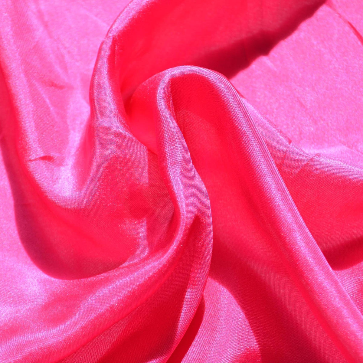 Silk Habotai Fabric Bright pink 45" Wide Luxury Fabric | By the Yard