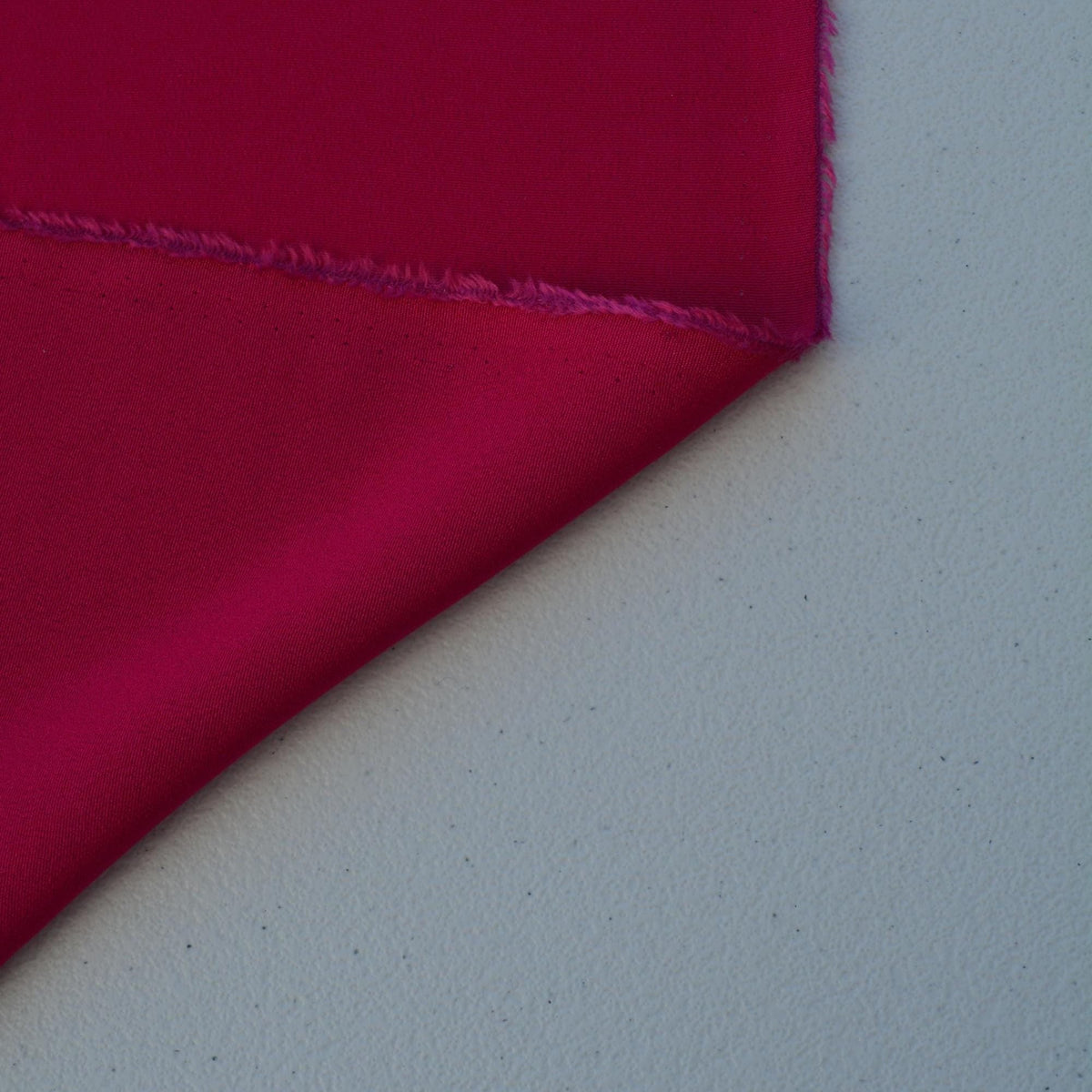 100% Silk Faille Fabric | Magenta | Luxury Silk Yardage |By the Yard
