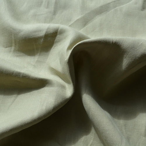 100% Linen Fabric Light green sage 60" Wide Dressmaking Tailoring | By the Yard