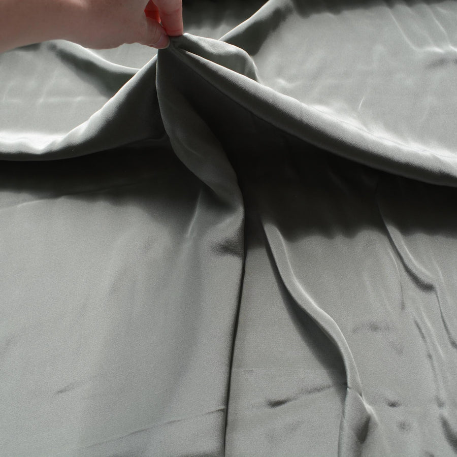 Silk Crepe Fabric Seafoam green 44" Wide Luxury Fabric | By the Yard