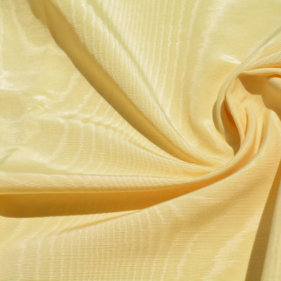 Yellow Moiré — OEKO-TEX Recycled, 1 Yard