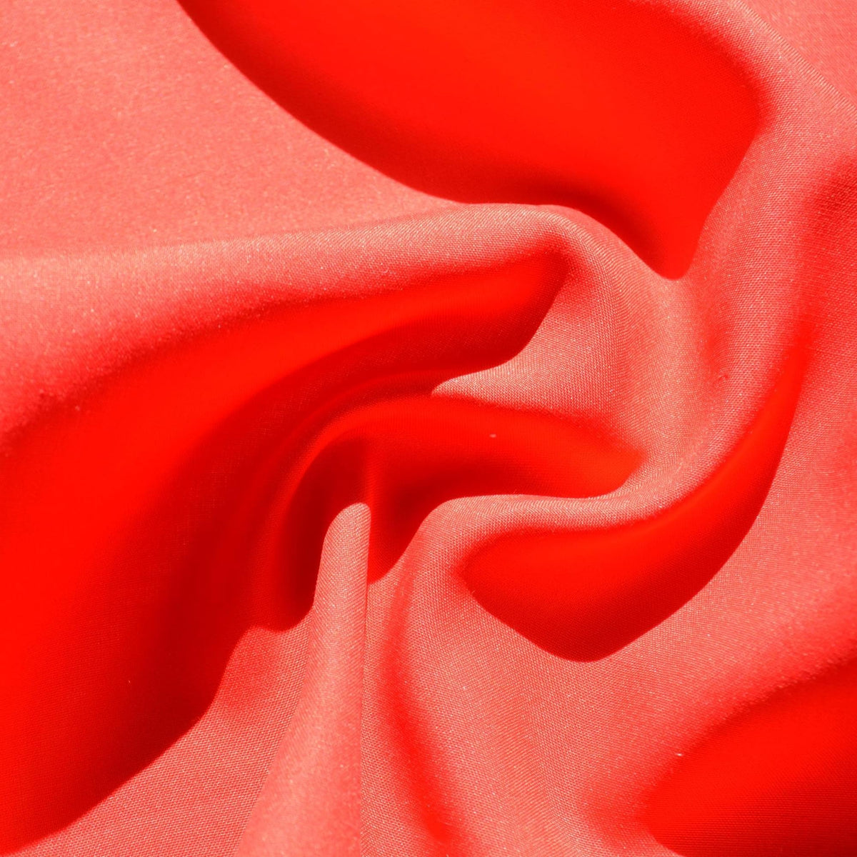 100% Silk Designer Fabric Red Silk broadcloth 44" Wide Luxury Fabric Sewing | By the Yard
