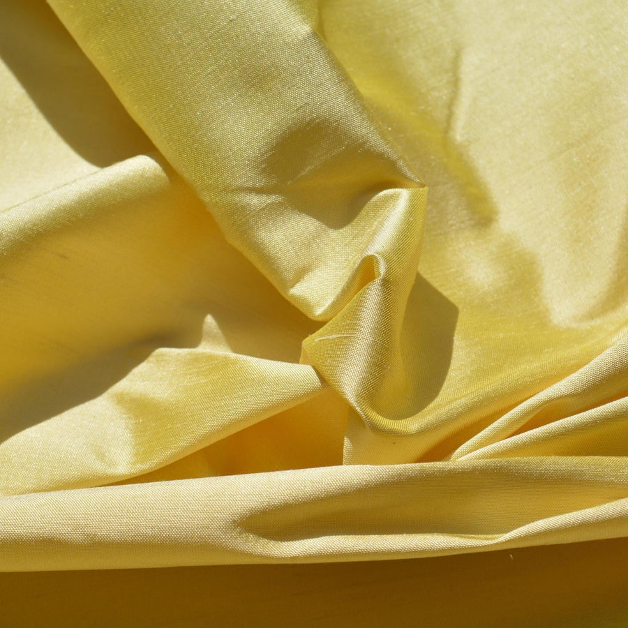 European Silk Dupioni Fabric | 100% Silk, 55" Wide | Textured Shantung Silk for Dresses, Gowns, Drapery & Sewing | By the Yard
