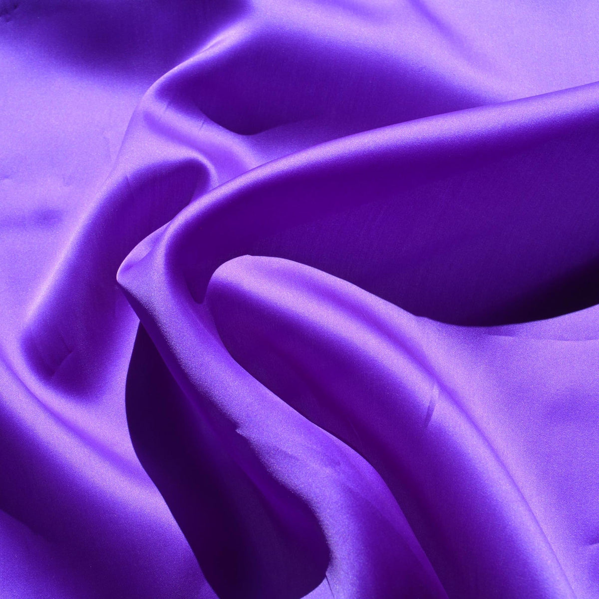 Purple 100% Silk Organza Fabric | Designer Deadstock Yardage |By the Yard