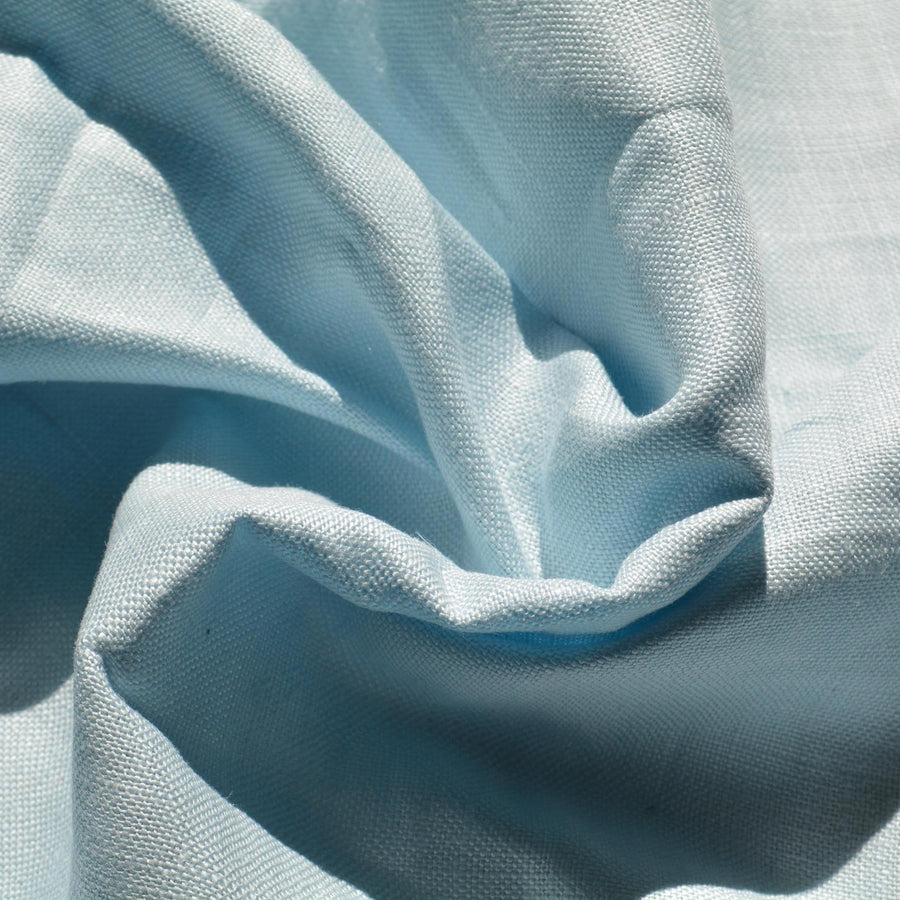 Light blue | 100% linen | Linen | Designer Deadstock | By the Yard