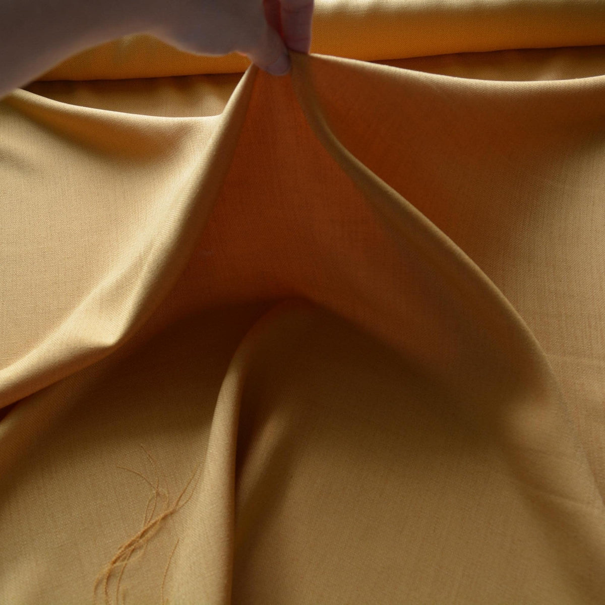 100% Linen Fabric Thick weave Yellow thick weave Heavyweight 60" Wide Dressmaking Tailoring | By the Yard