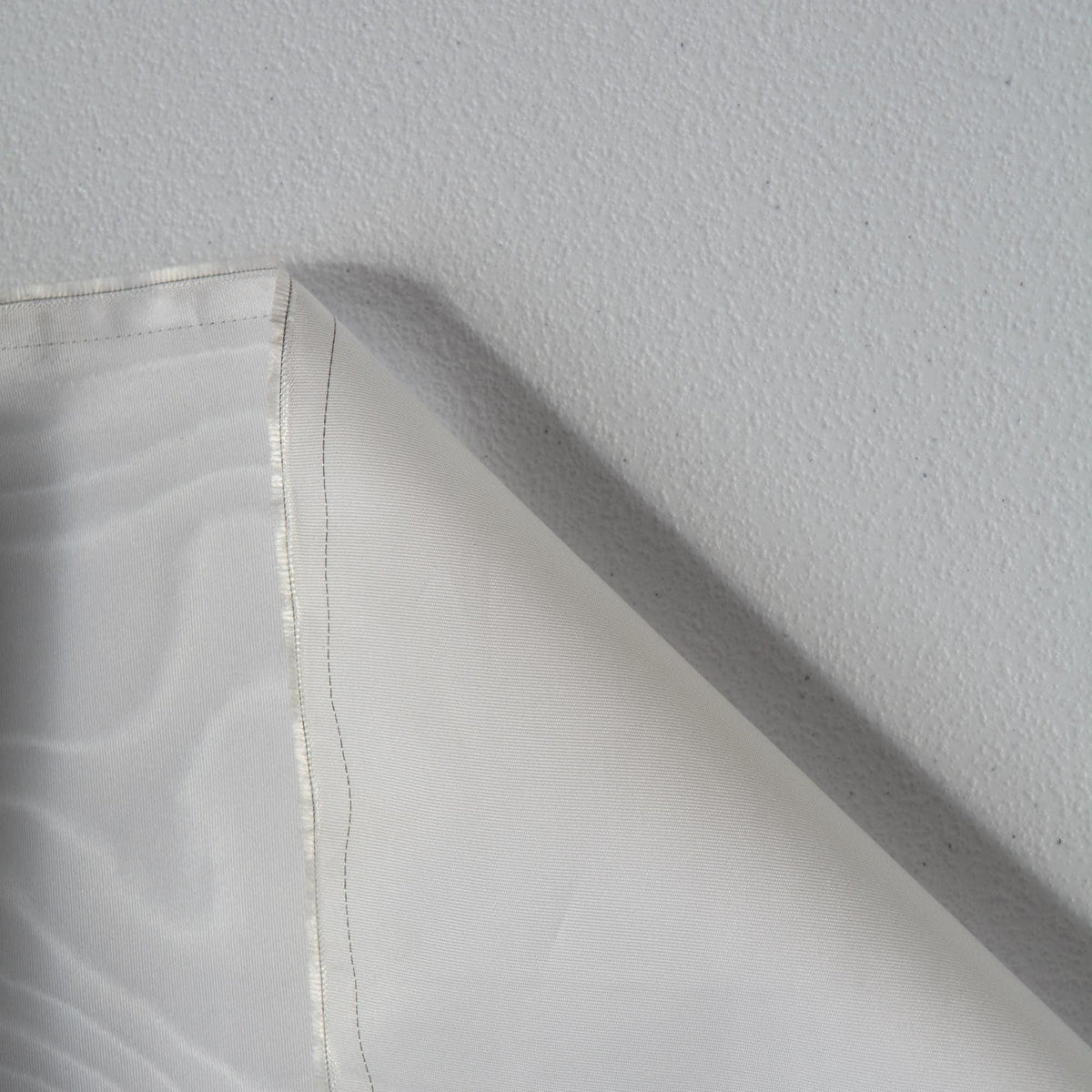 Heavyweight Silk Moiré Taffeta Fabric | White | Silk Watered Taffeta | By the Yard