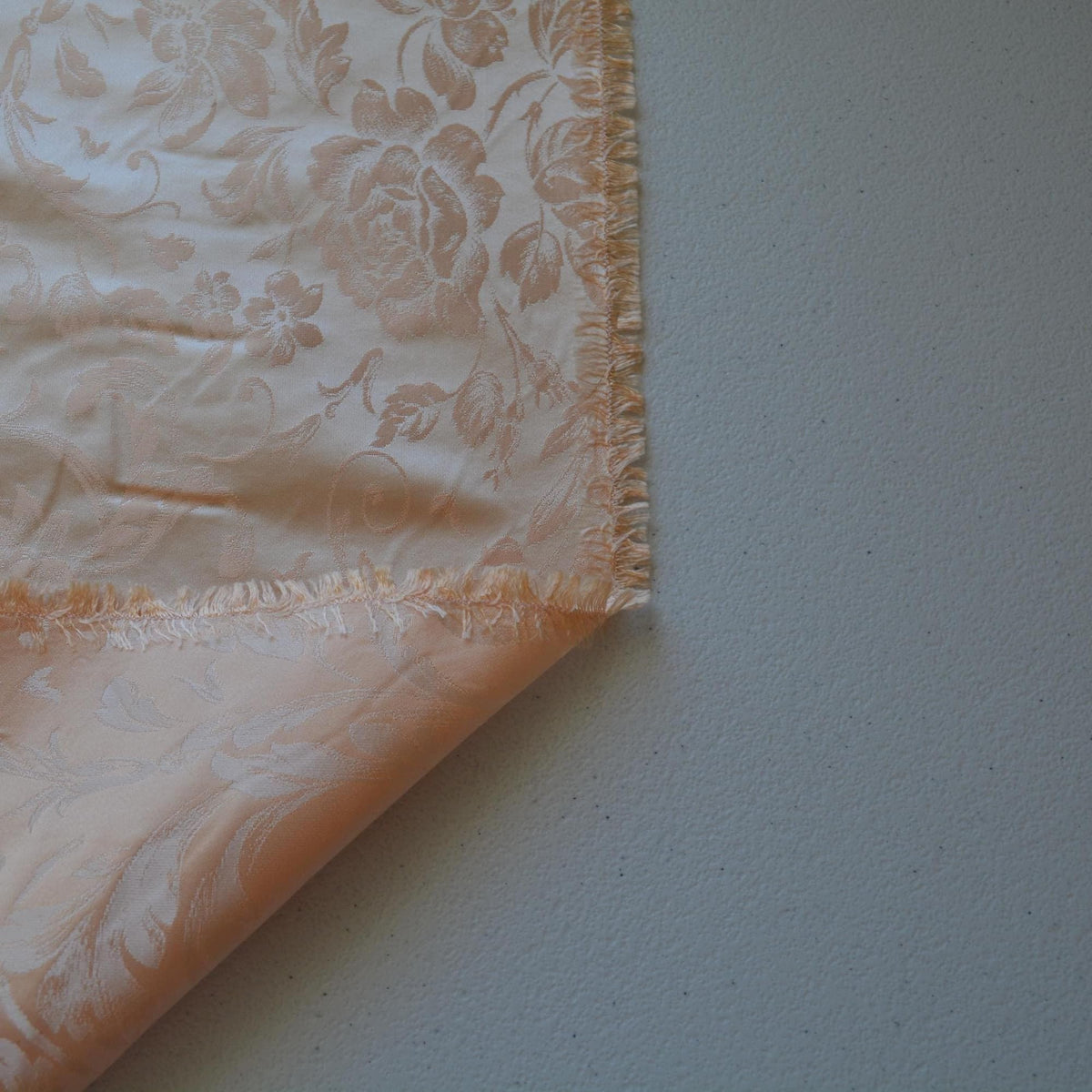 100% Silk Jacquard Fabric | Silk Double-sided Light pink | Luxury Bridal & Dressmaking Designer Fabric |By the Yard