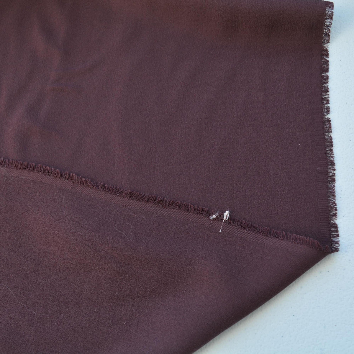 Silk Georgette Fabric | Brown | Luxury Designer Textile |By the Yard