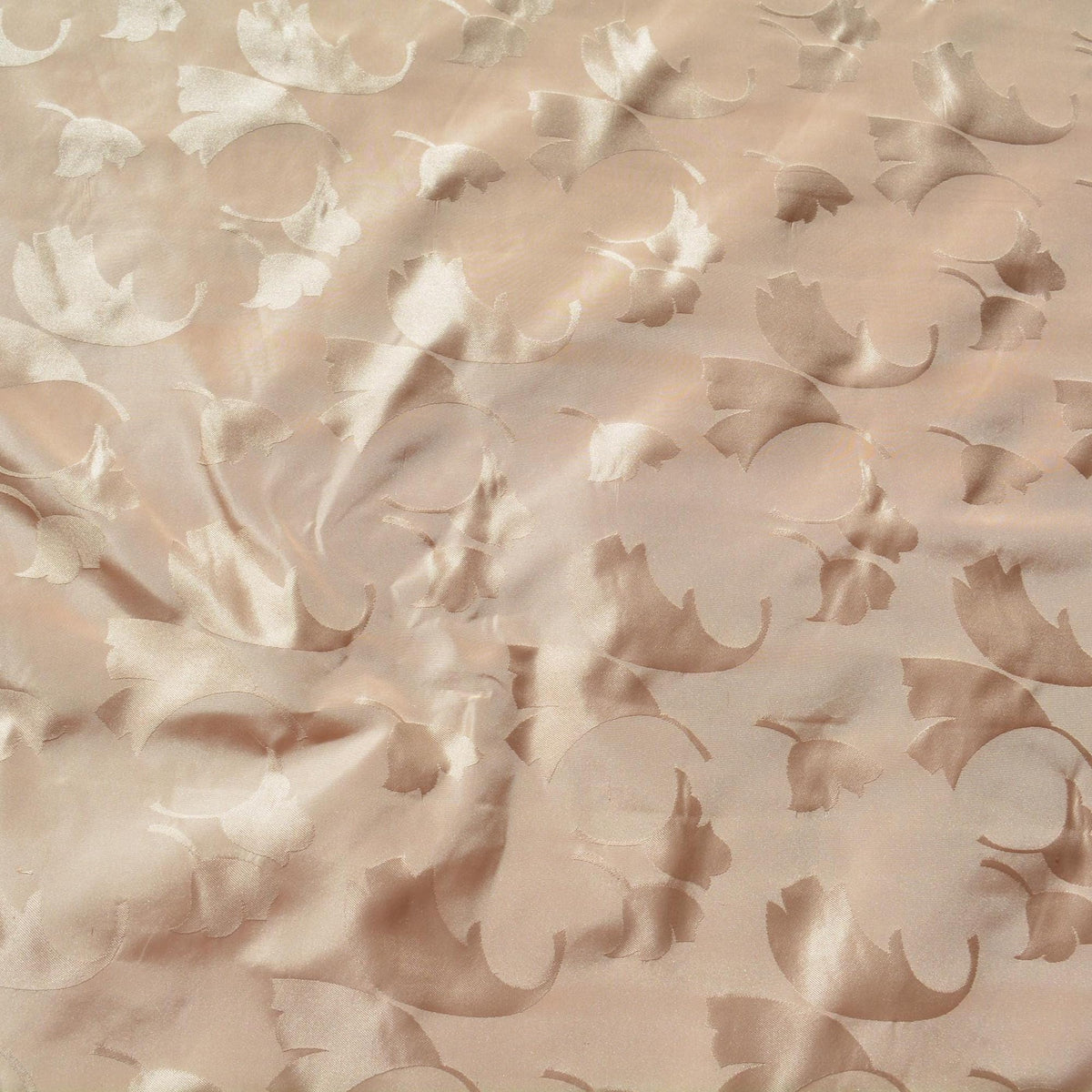 100% Silk Jacquard Fabric | Silk Floral 36" Wide Luxury Taffeta Fabric | By the Yard