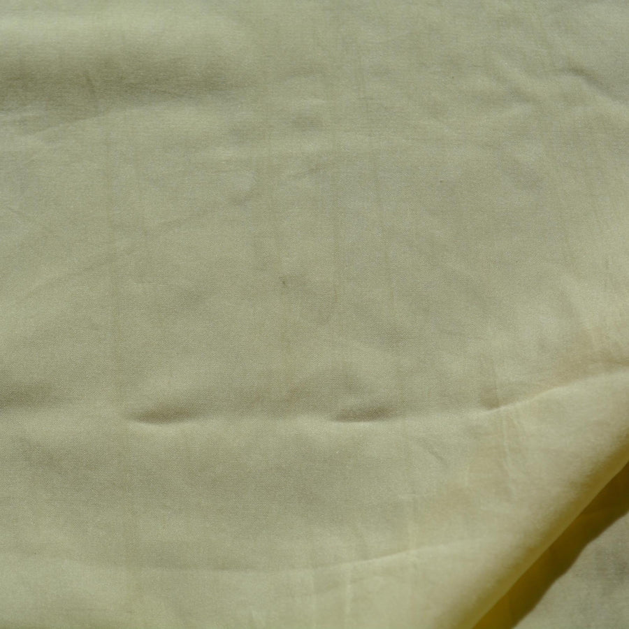 Silk Habotai Fabric Yellow 45" Wide Luxury Fabric | By the Yard