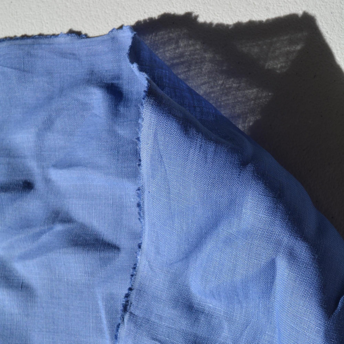 100% Linen Fabric Blue 59" Wide Dressmaking Tailoring | By the Yard
