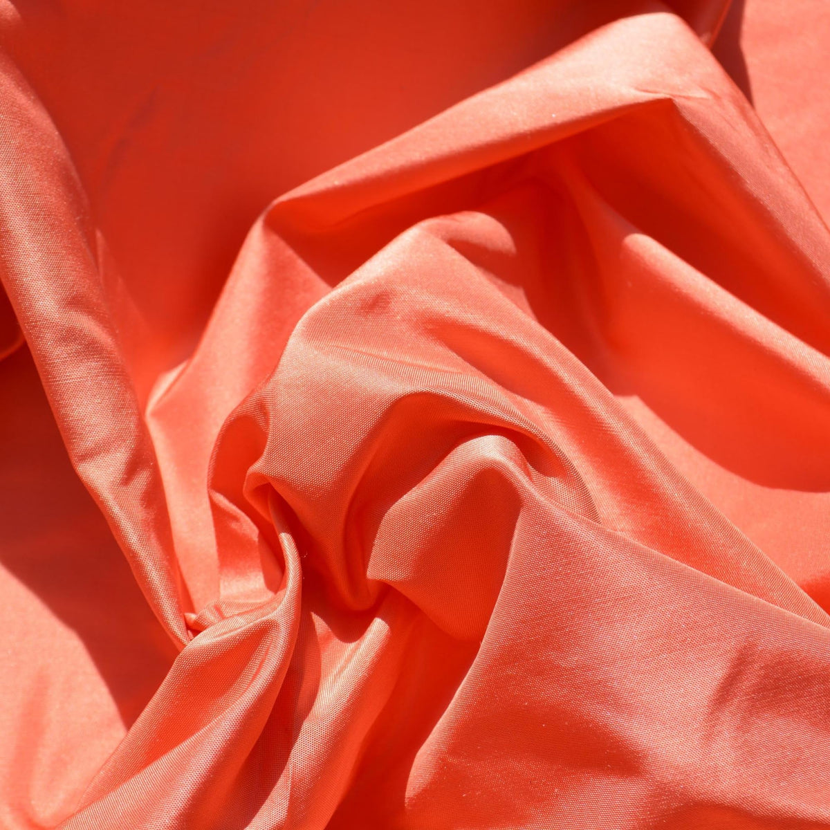European Silk Taffeta Fabric | 100% Silk, 53.5" Wide | Iridescent Dupioni-Style Fabric for Dresses, Gowns & Décor | By t
