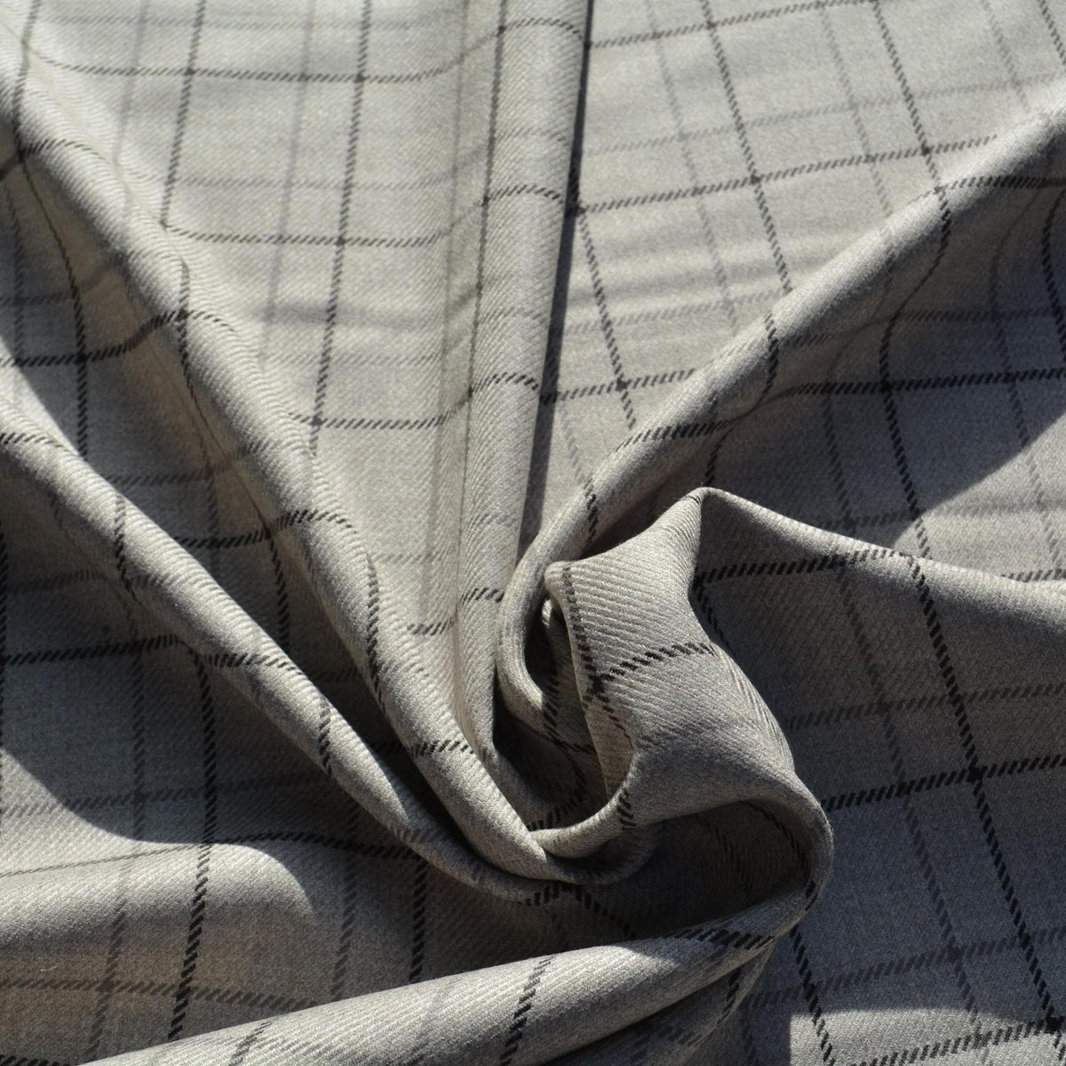 Winter Lightweight Wool Tweed Fabric | 100% Designer Wool, 61.5" Wide | Luxury Suiting, Jackets, Coats, Apparel Fabric