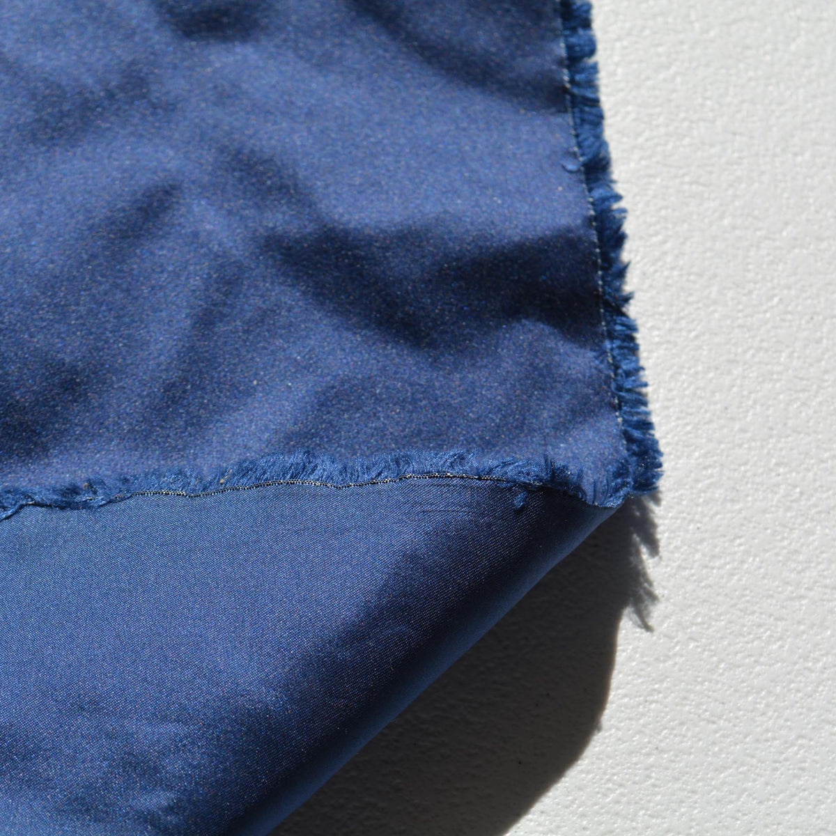 Silk Satin Fabric Navy blue 51" Wide Luxury Fabric | By the Yard