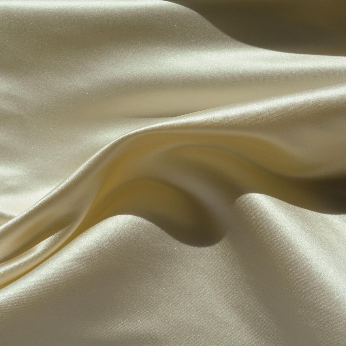100% Silk Duchess Satin Fabric Ivory Bridal Heavyweight 45.5 Inch Usable | By the Yard