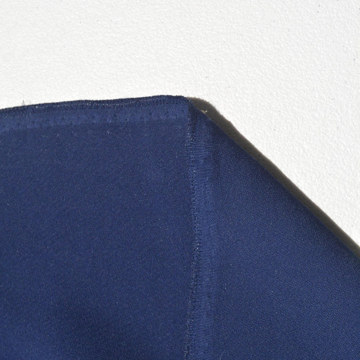 Pure Silk Georgette Fabric | Navy Heavyweight Designer Deadstock | Dresses, Blouses, Trousers | By the Yard