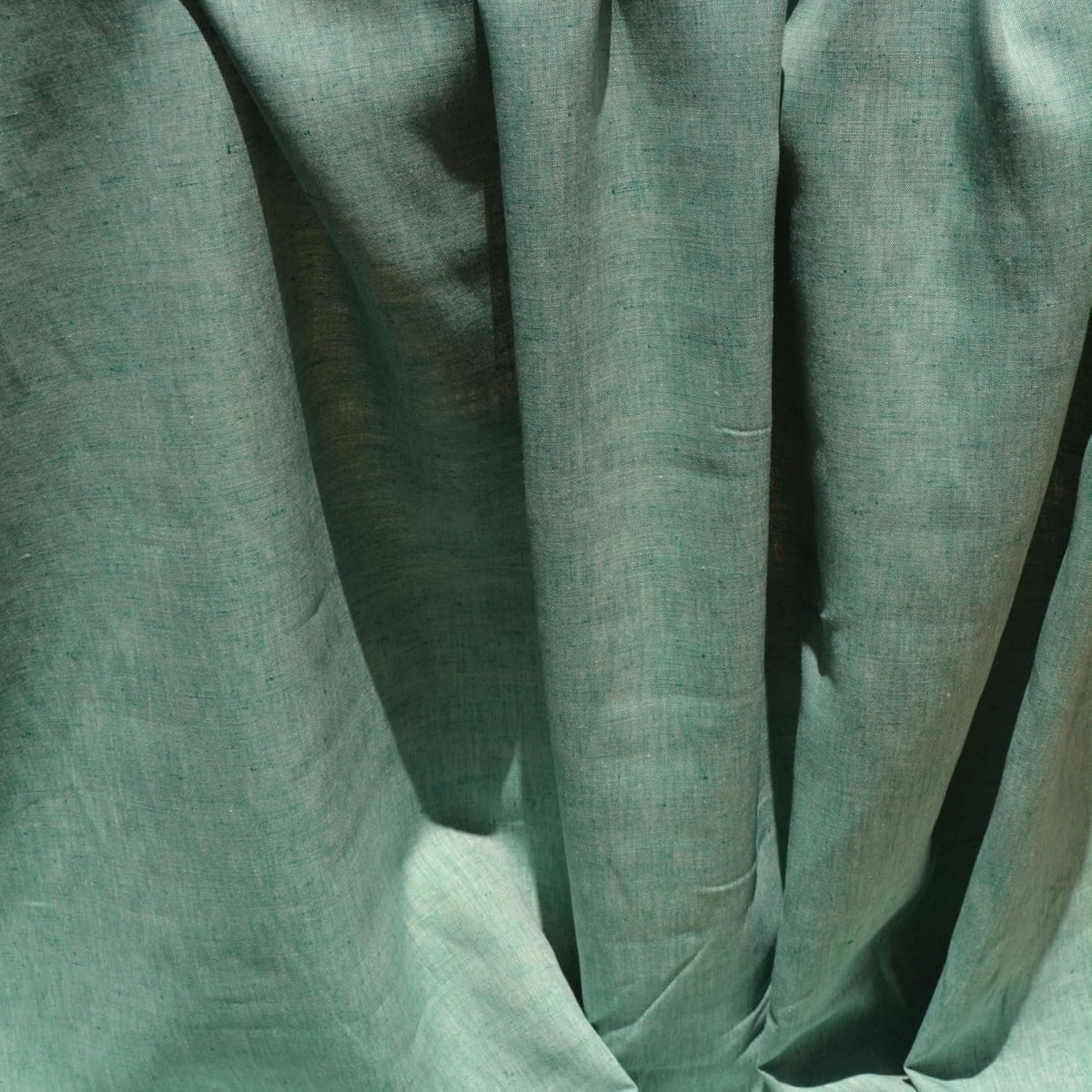 Light Green Linen Fabric | 100% Midweight Linen Solid Weave 60" Wide | Linen Yardage for Clothing, Summer Dresses, Home 